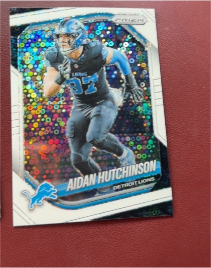2025 Panini Prizm #210 Aidan Hutchinson — front
