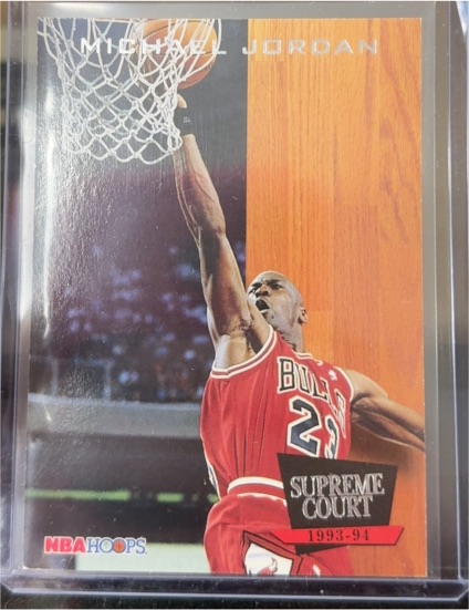 1993-94 Skybox NBA Hoops Supreme Court #SC11 Michael Jordan — front