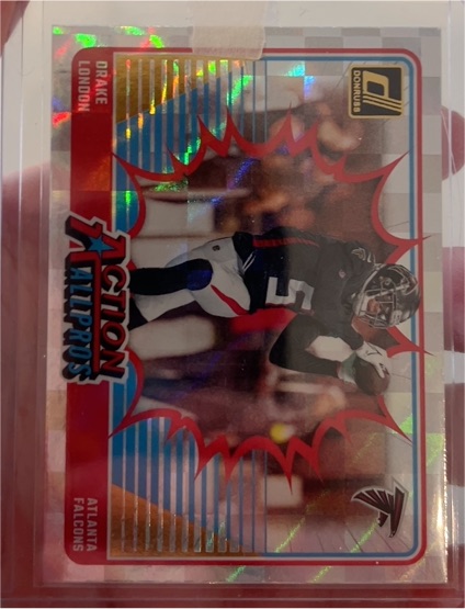 2024 Panini Donruss Action All-Pros #16 Drake London — front