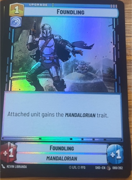 2024 Star Wars Unlimited Shadows of the Galaxy #069 Foundling — front