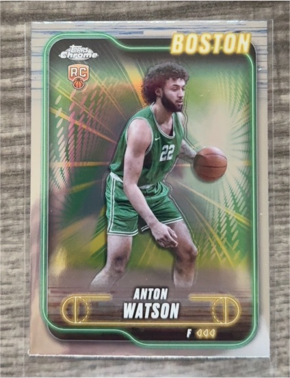 2024-25 Topps Chrome #107 Anton Watson — front