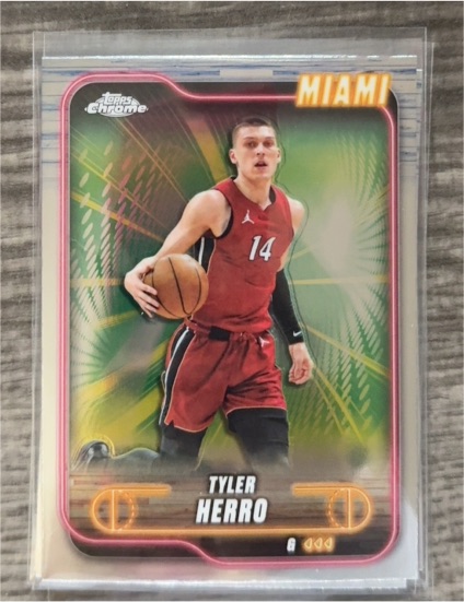2024-25 Topps Chrome #79 Tyler Herro — front