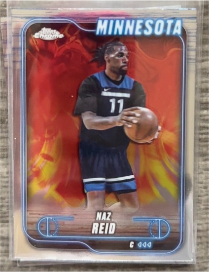 2024-25 Topps Chrome #43 Naz Reid — front