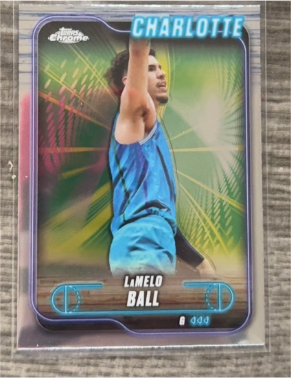 2024-25 Topps Chrome #3 LaMelo Ball — front