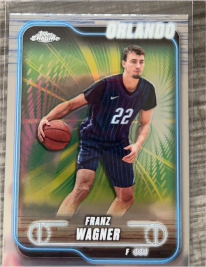 2024-25 Topps Chrome #93 Franz Wagner — front