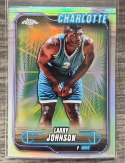 2024-25 Topps Chrome #98 Larry Johnson — front