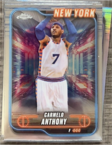 2024-25 Topps Chrome #83 Carmelo Anthony — front