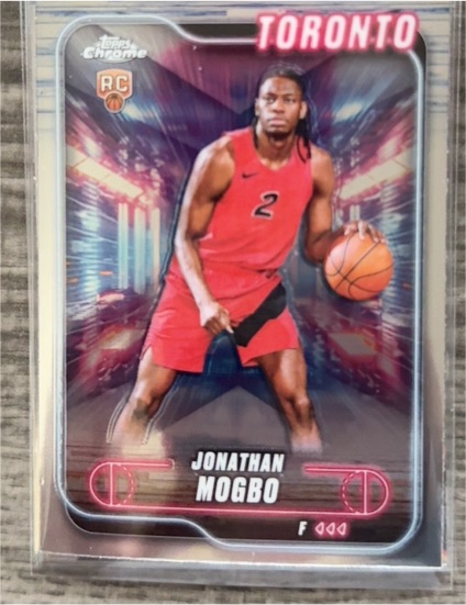 2024-25 Topps Chrome #194 Jonathan Mogbo — front