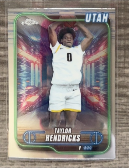 2024-25 Topps Chrome #31 Taylor Hendricks — front