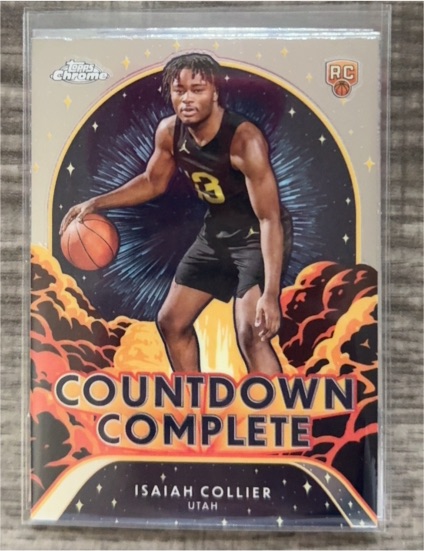 2024-25 Topps Chrome #CC-23 Isaiah Collier — front