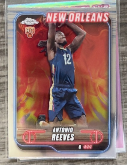 2024-25 Topps Chrome #131 Antonio Reeves — front
