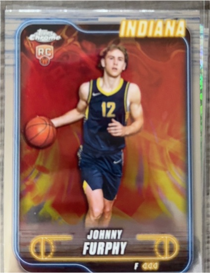 2024-25 Topps Chrome #139 Johnny Furphy — front