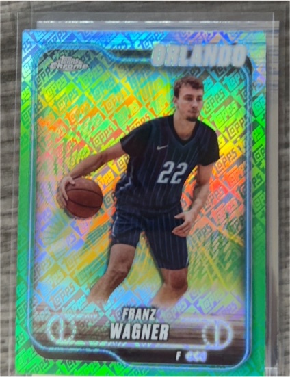 2024-25 Topps Chrome #93 Franz Wagner — front