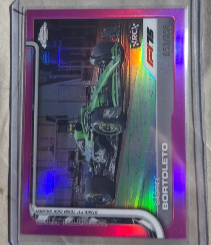 2024 Topps Chrome Formula 1 #100 Gabriel Bortoleto — front
