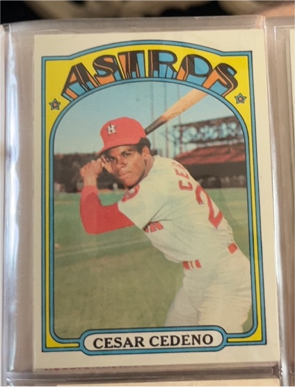 1972 Topps #65 Cesar Cedeno — front