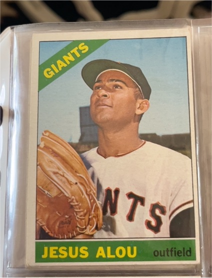 1966 Topps #242 Jesus Alou — front