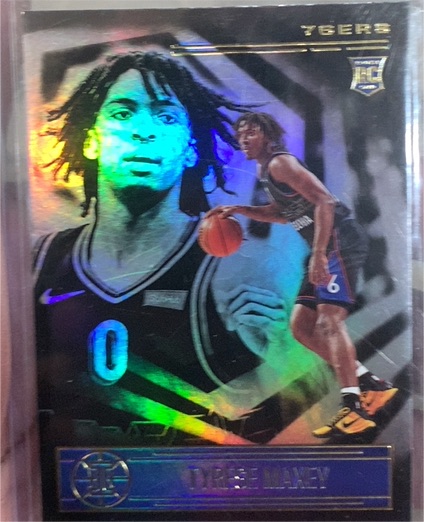 2020-21 Panini Illusions #162 Tyrese Maxey — front