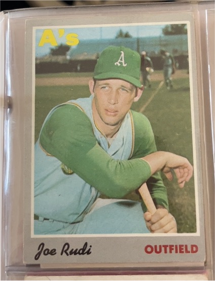 1970 Topps #102 Joe Rudi — front
