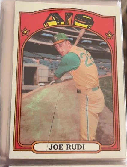 1972 Topps #209 Joe Rudi — front
