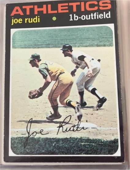 1971 Topps #407 Joe Rudi — front