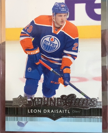 2014-15 Upper Deck Series One #223 Leon Draisaitl Young Guns Rookie — front