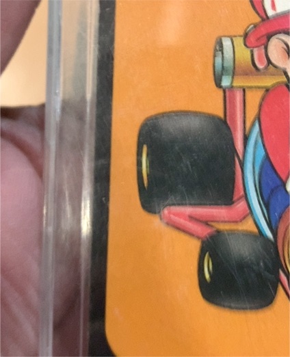 1993 Super Mario Kart Carddass #6 Mario Toad — front