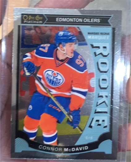 2015-16 O-Pee-Chee Platinum #M1 Connor McDavid — front