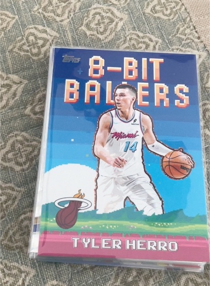 2025-26 Topps 8-Bit Ballers #8B-2 Tyler Herro — front
