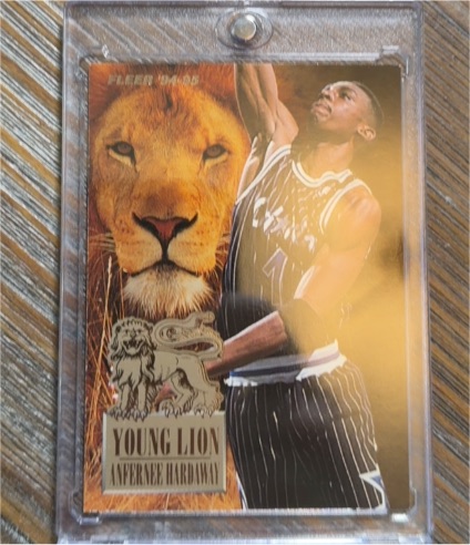 1994-95 Fleer #2 Anfernee Hardaway Young Lions — front