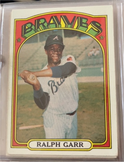 1972 Topps #260 Ralph Garr — front