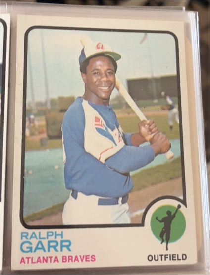 1973 Topps #15 Ralph Garr — front