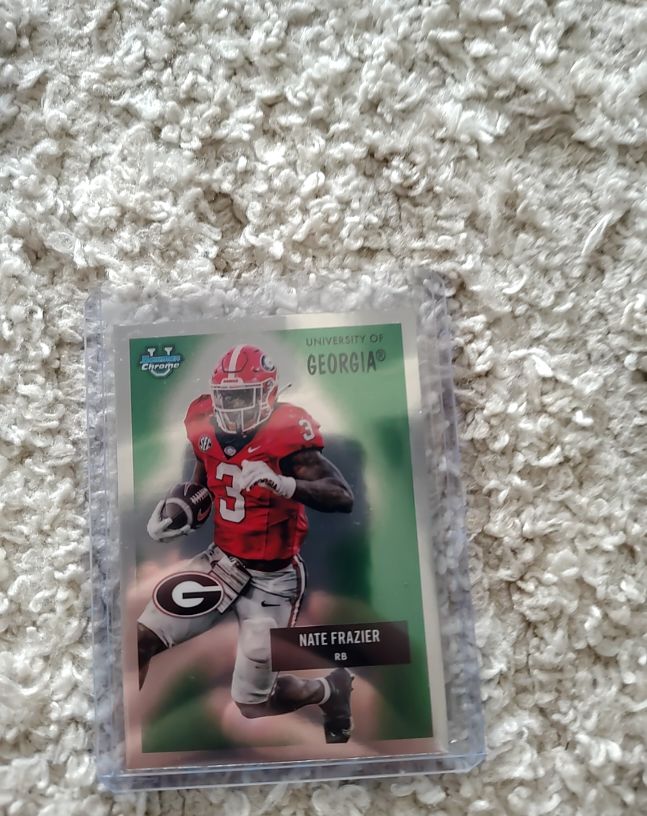 2025 Bowman Chrome University #55AV-6 Nate Frazier — front