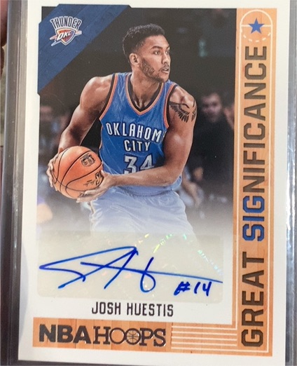2017-18 Panini NBA Hoops Great Significance #GS-JH Josh Huestis — front