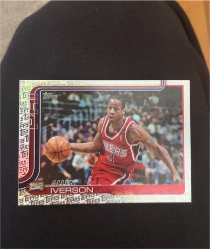 2025-26 Topps #253 Allen Iverson — front