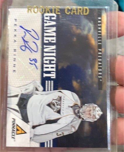 2011-12 Pinnacle Game Night #35 Pekka Rinne — front