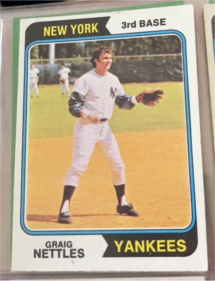 1974 Topps #251 Graig Nettles — front