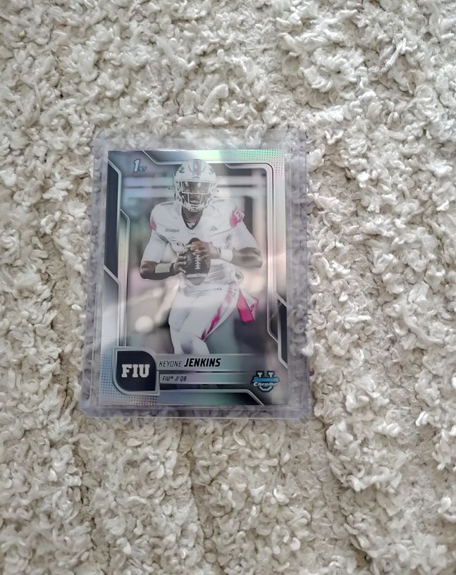 2025 Bowman Chrome University #162 Keyone Jenkins — front