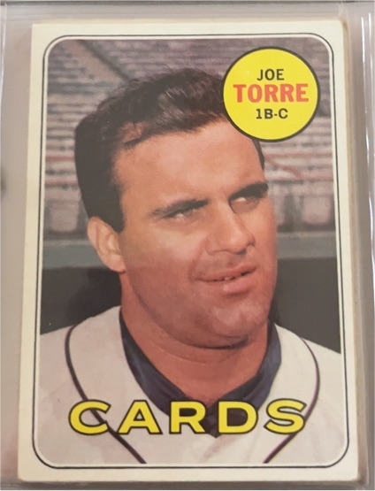 1969 Topps #460 Joe Torre — front