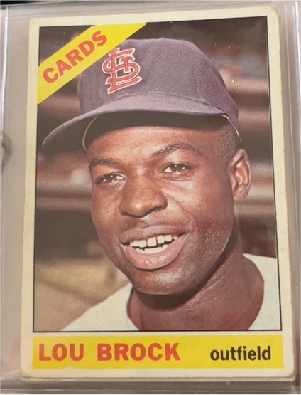 1966 Topps #125 Lou Brock — front