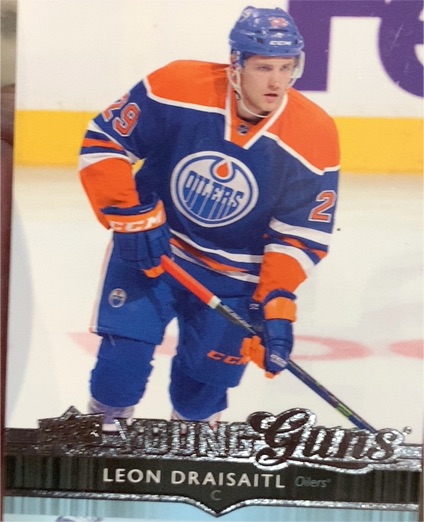 2014-15 Upper Deck Series One #223 Leon Draisaitl Young Guns Rookie — front