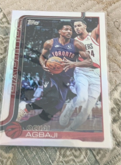 2025-26 Topps #247 Ochai Agbaji — front