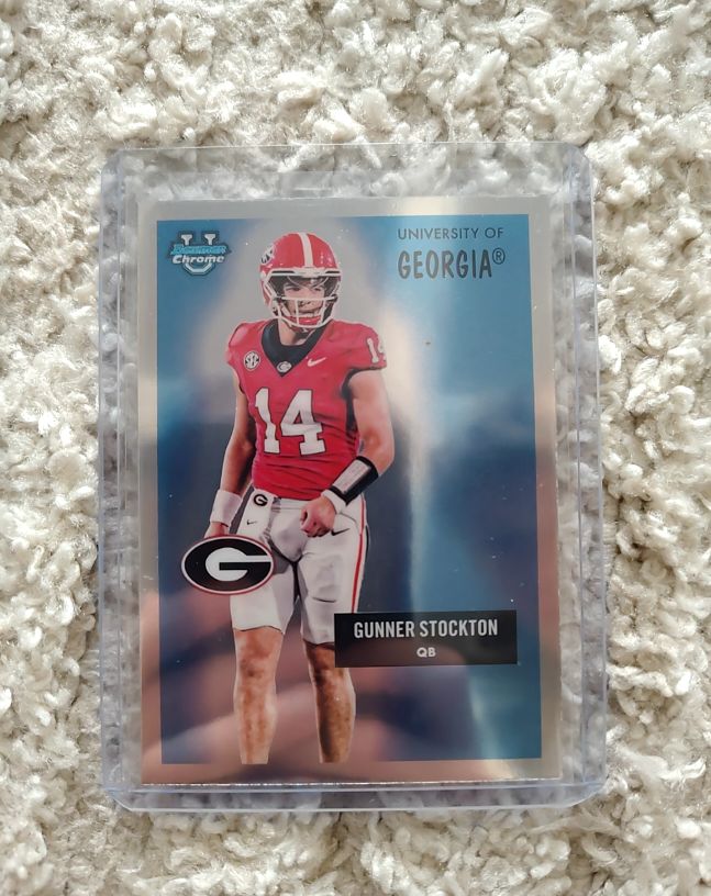2025 Bowman Chrome #55AV-4 Gunner Stockton — front