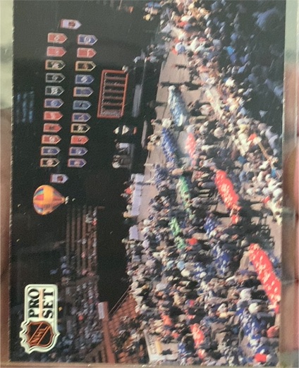 1991-92 Pro Set #CC1 Eric Lindros Entry Draft — front