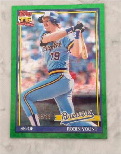 2026 Topps Series 1 #T91-32 Robin Yount — front