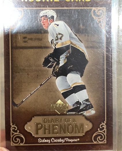2005-06 Upper Deck Diary of a Phenom #DP27 Sidney Crosby — front
