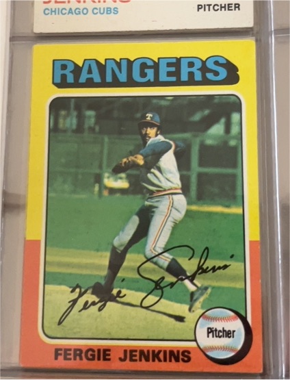 1975 Topps #60 Fergie Jenkins — front
