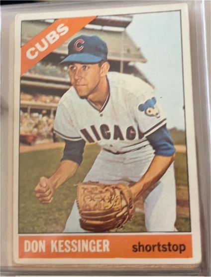 1966 Topps #24 Don Kessinger — front