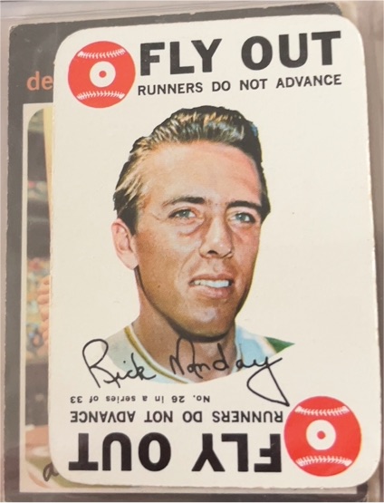 1968 Topps Game #26 Rick Monday — front