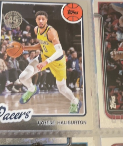 2025-26 Topps 1980-81 Topps Basketball #80BK-94 Tyrese Haliburton — front