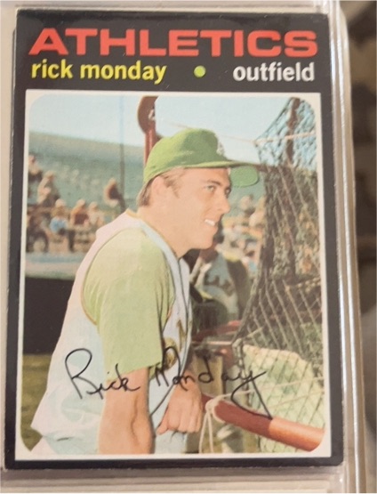 1971 Topps #135 Rick Monday — front